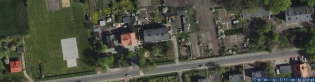 Zdjęcie satelitarne Ostrowy-Cukrownia ul.