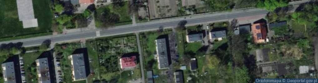 Zdjęcie satelitarne Ostrowy-Cukrownia ul.