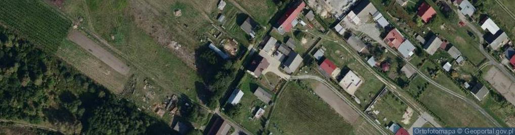 Zdjęcie satelitarne Ostrowy Tuszowskie ul.