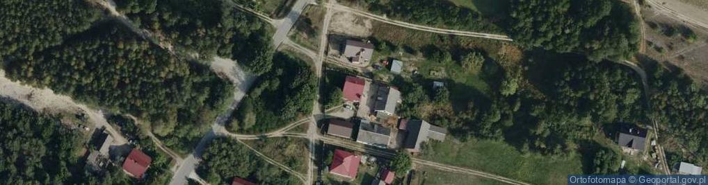 Zdjęcie satelitarne Ostrowy Tuszowskie ul.