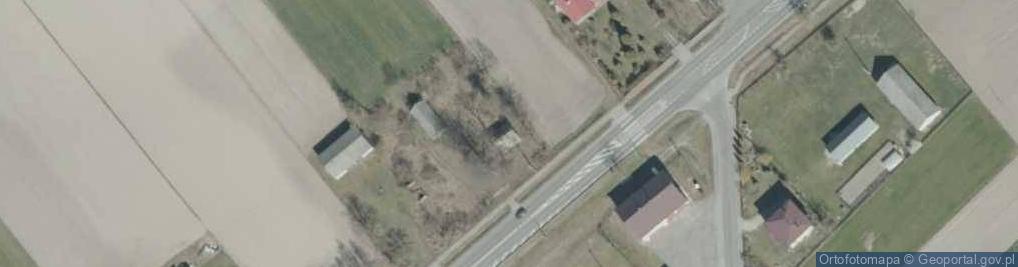 Zdjęcie satelitarne Ostrożne ul.