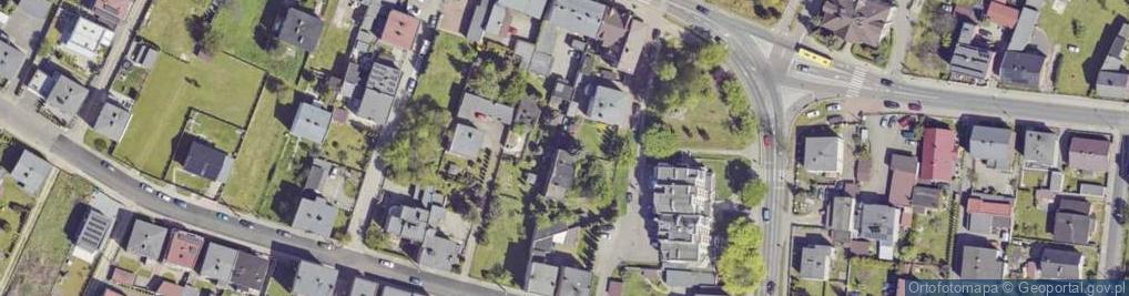 Zdjęcie satelitarne Oświęcimska ul.