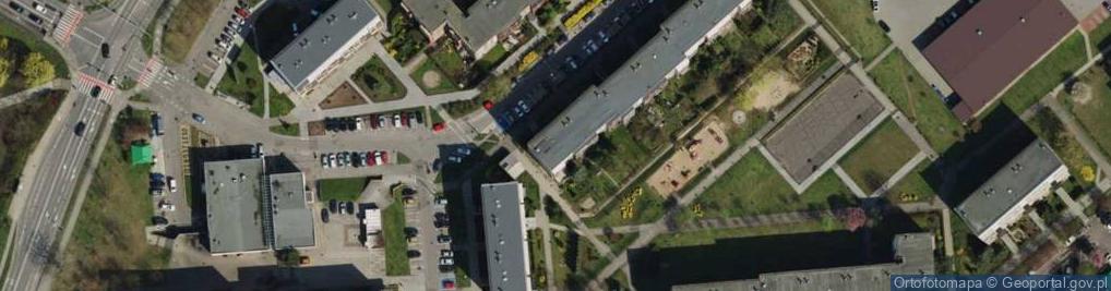 Zdjęcie satelitarne Osiedle Stare Żegrze os.