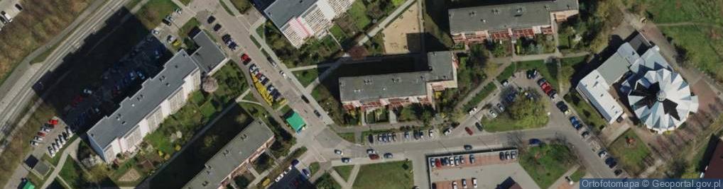 Zdjęcie satelitarne Osiedle Stare Żegrze os.