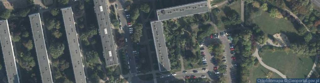 Zdjęcie satelitarne Osiedle Armii Krajowej os.