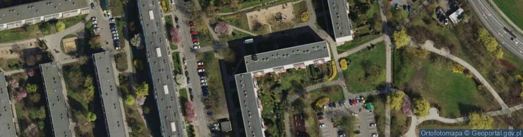 Zdjęcie satelitarne Osiedle Armii Krajowej os.