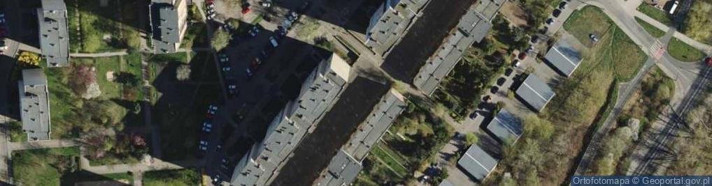 Zdjęcie satelitarne Osiedle Dębina os.