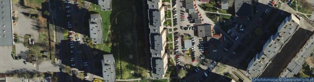 Zdjęcie satelitarne Osiedle Dębina os.
