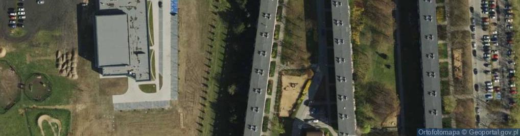 Zdjęcie satelitarne Osiedle Zwycięstwa os.