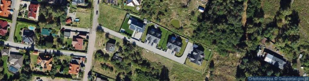 Zdjęcie satelitarne Osieckiej Agnieszki ul.