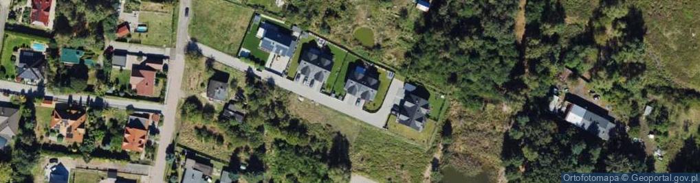 Zdjęcie satelitarne Osieckiej Agnieszki ul.