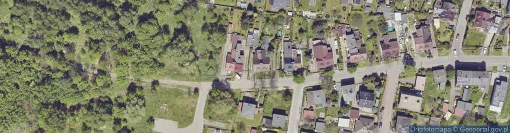 Zdjęcie satelitarne Oświęcimska ul.