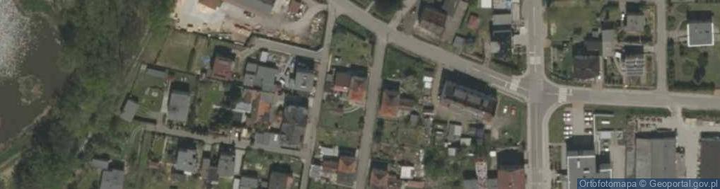 Zdjęcie satelitarne Osiedleńcza ul.