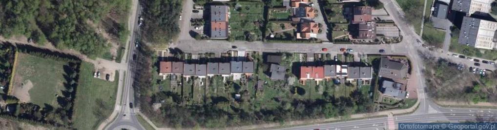 Zdjęcie satelitarne Osiedle Krakusa os.