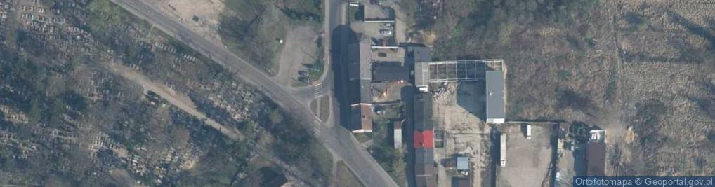 Zdjęcie satelitarne Ośniańska ul.