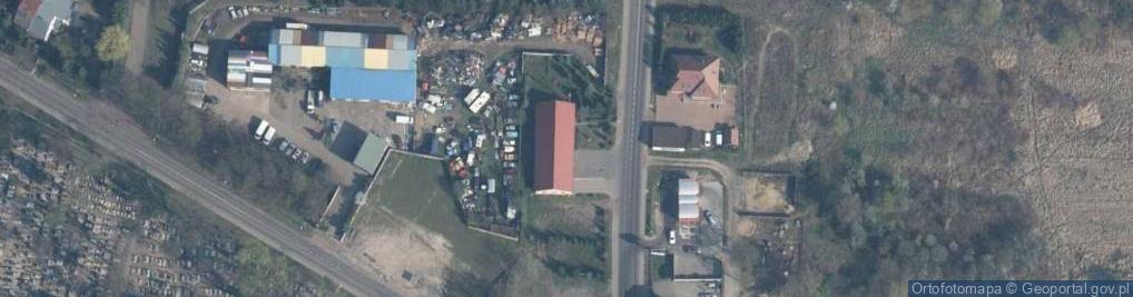 Zdjęcie satelitarne Ośniańska ul.