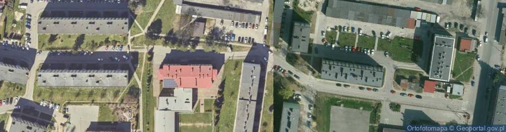 Zdjęcie satelitarne Osiedle Młodych os.