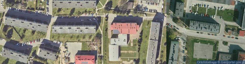 Zdjęcie satelitarne Osiedle Młodych os.