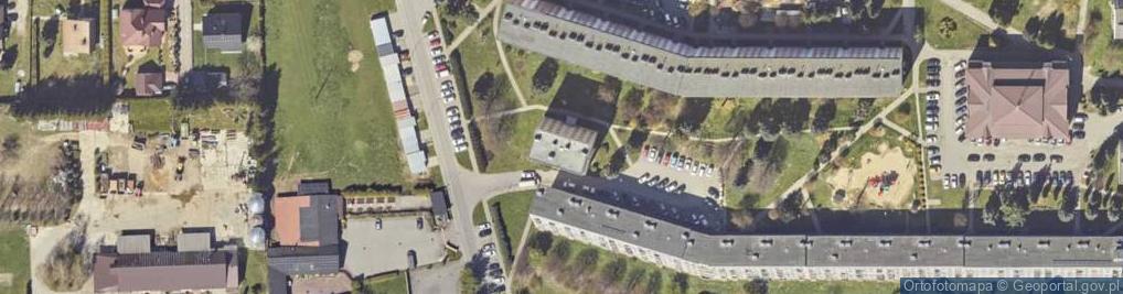 Zdjęcie satelitarne Osiedle Młodych os.