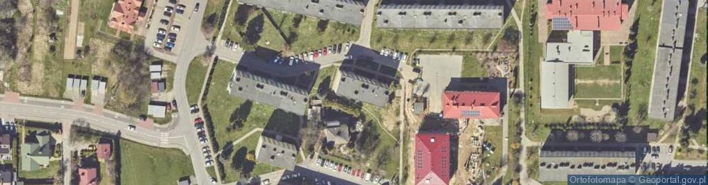 Zdjęcie satelitarne Osiedle Młodych os.