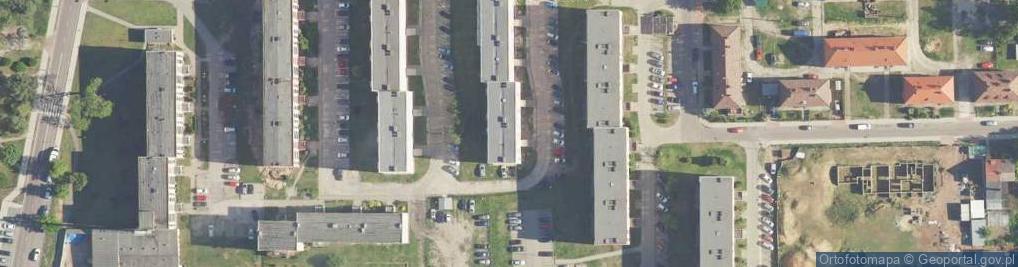 Zdjęcie satelitarne Osiedle Grunwald os.