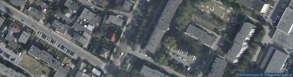 Zdjęcie satelitarne Osiedle Jagiellońskie os.
