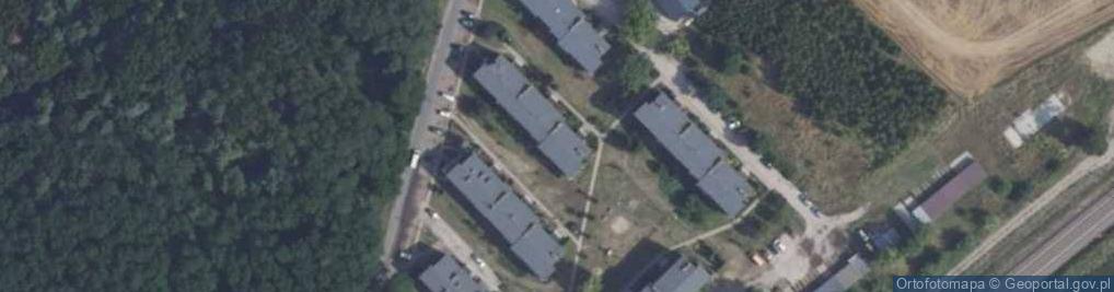 Zdjęcie satelitarne Osiedle PKP os.