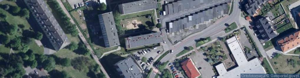 Zdjęcie satelitarne Osiedle Hallera Józefa, gen. os.