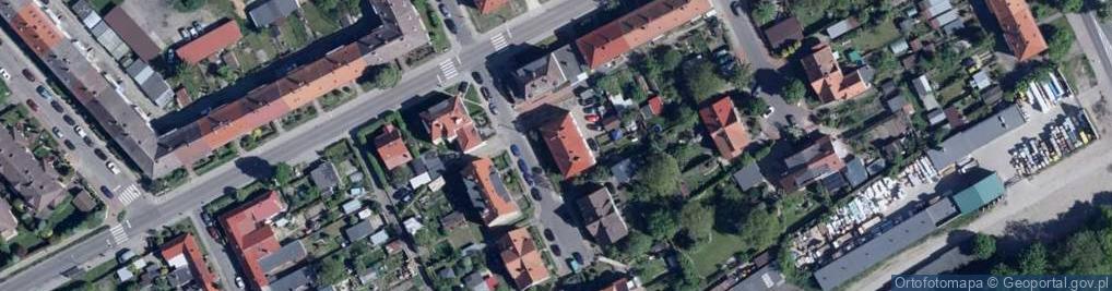 Zdjęcie satelitarne Oświaty ul.