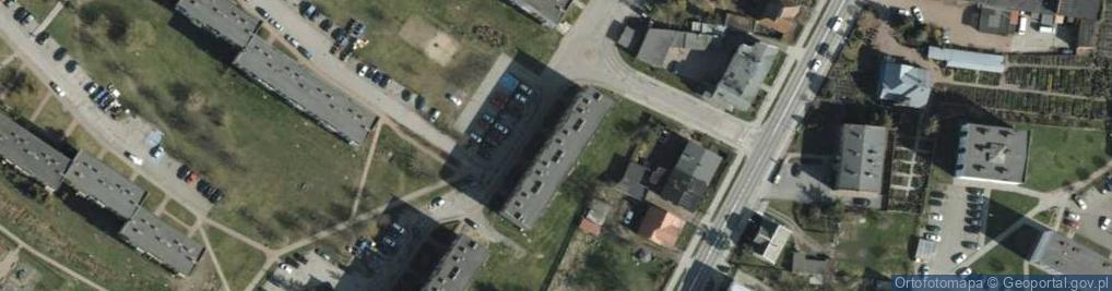 Zdjęcie satelitarne Osiedle 60-lecia Odzyskania Niepodległości Polski os.