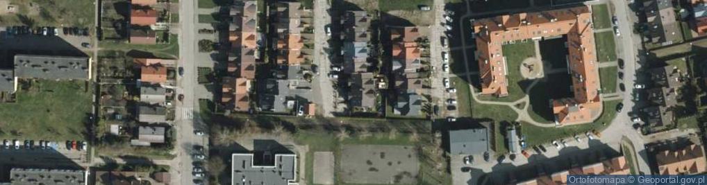 Zdjęcie satelitarne Osiedle 800-lecia Starogardu os.