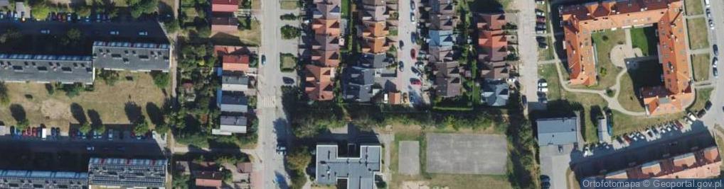 Zdjęcie satelitarne Osiedle 800-lecia Starogardu os.