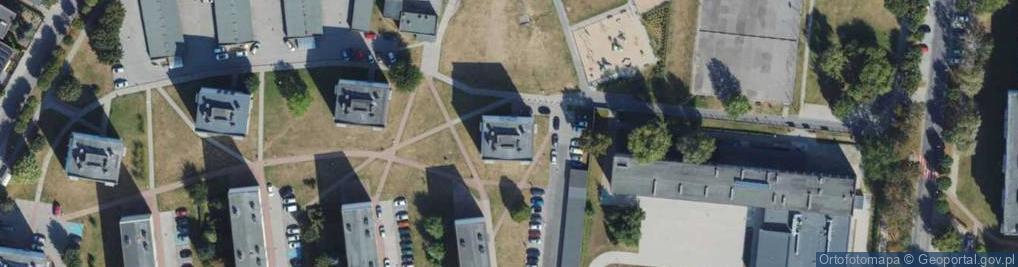Zdjęcie satelitarne Osiedle Kopernika Mikołaja os.