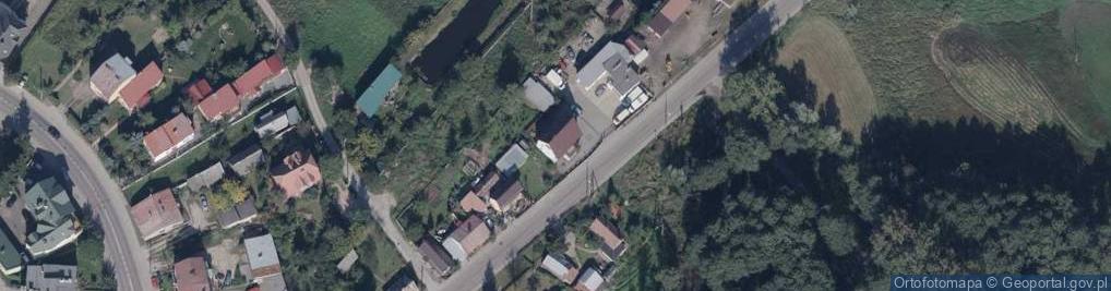 Zdjęcie satelitarne Ostoi ul.