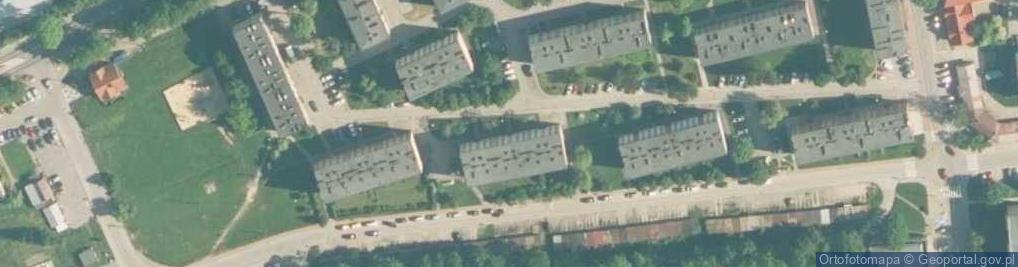 Zdjęcie satelitarne Osiedle Beskidzkie os.