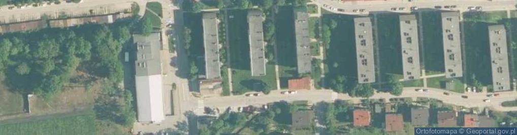 Zdjęcie satelitarne Osiedle na Stawach os.