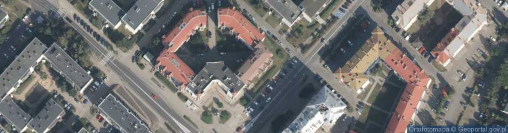 Zdjęcie satelitarne Osiedle Cegielskiego Hipolita os.