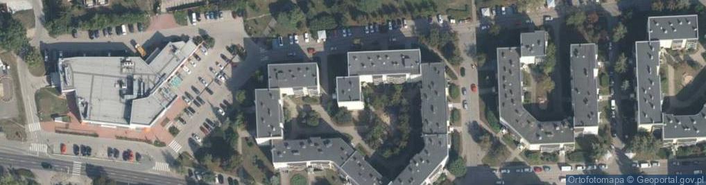 Zdjęcie satelitarne Osiedle Cegielskiego Hipolita os.