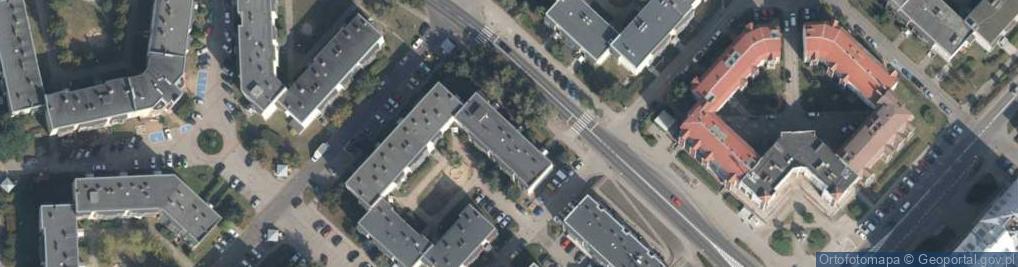Zdjęcie satelitarne Osiedle Raczyńskiego Edwarda os.