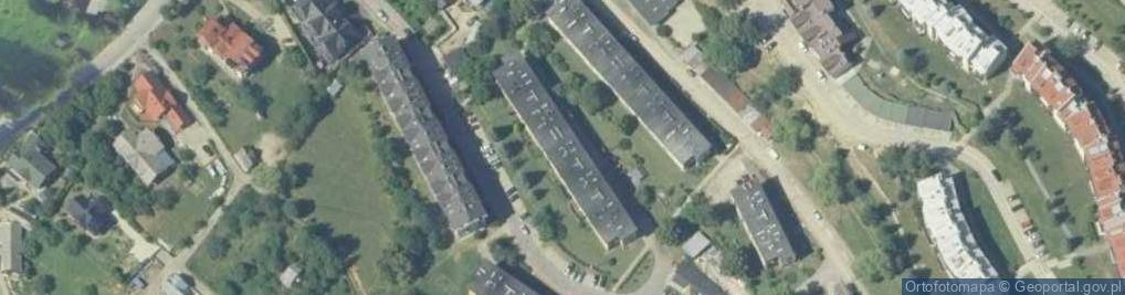 Zdjęcie satelitarne Osiedle Dwudziestolecia os.