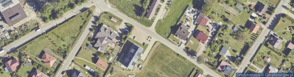 Zdjęcie satelitarne Osiedleńcza ul.