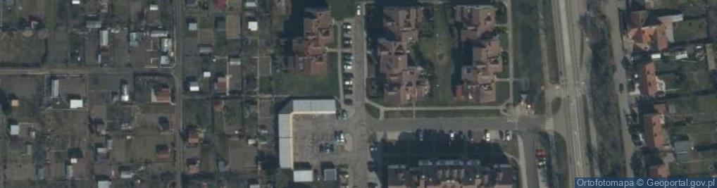 Zdjęcie satelitarne Osiedle Różane os.