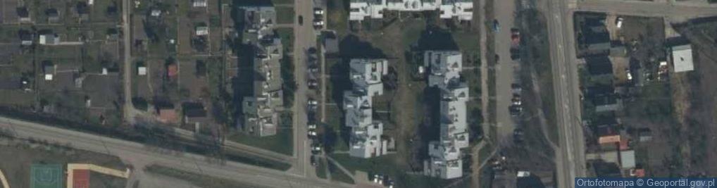 Zdjęcie satelitarne Osiedle Różane os.