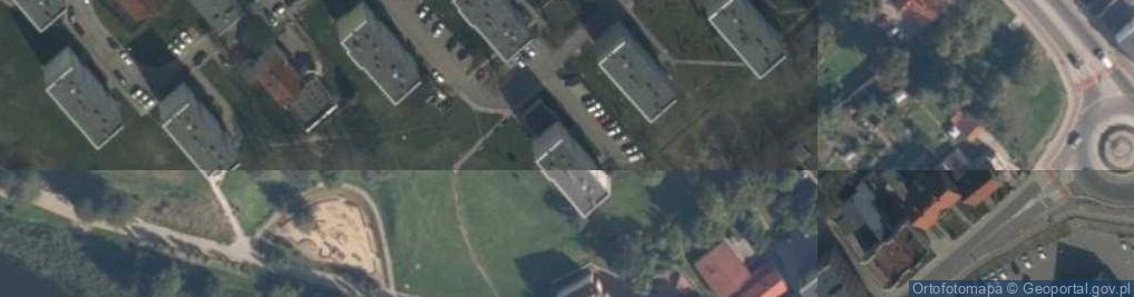 Zdjęcie satelitarne Osiedle Sierakowskich os.