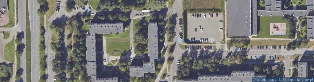 Zdjęcie satelitarne Osiedle Legionów Henryka Dąbrowskiego os.