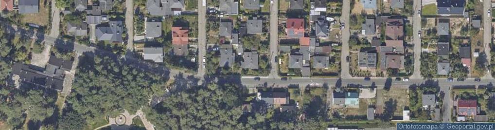 Zdjęcie satelitarne Osiedlowa ul.