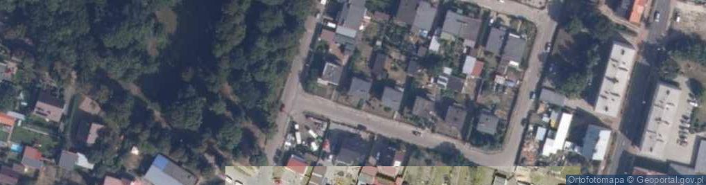 Zdjęcie satelitarne Osiedle Grottgera Artura os.