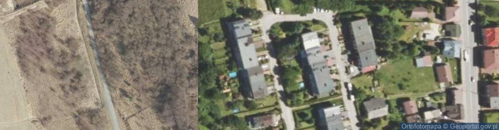 Zdjęcie satelitarne Osiedle na Skale os.