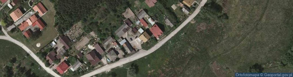 Zdjęcie satelitarne Ostrówek Duży ul.