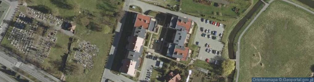 Zdjęcie satelitarne Osiedle przy Skrzyżowaniu Rzek os.